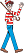A tiny easter egg hidden in the text. An illustration of 'Wally' from the British children's puzzle books 'Where's Wally?'.